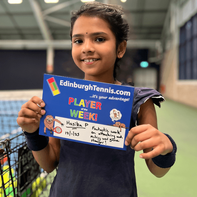 Hasika P - Edinburgh Tennis