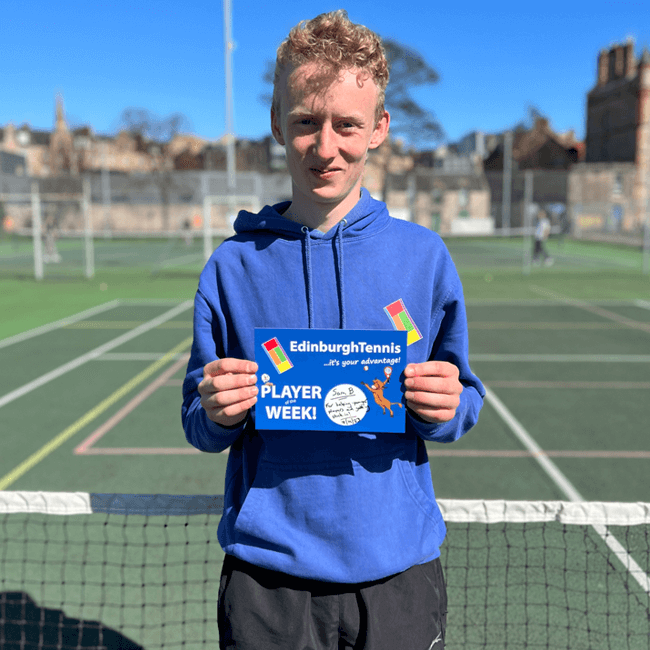 Player of the Week - Edinburgh Tennis